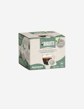 Кофе в чалдах Bialetti Intenso ESE 44 мм, 50 шт. 096080425 фото
