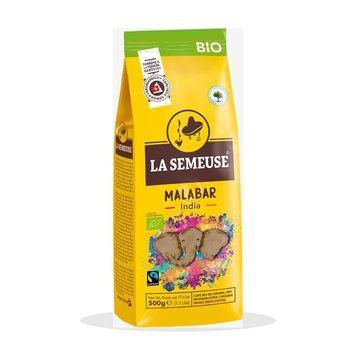 Кава в зернах La Semeuse Malabar India, 500 г, Швейцарія 7610244012153 фото