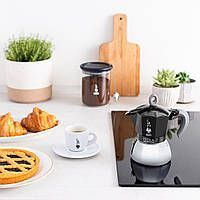 Гейзерна кавоварка Bialetti Moka Induction Black, 4 чашки, 150 мл, для індукції 0006934 фото