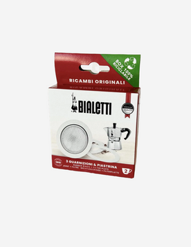 Набір Bialetti 3 ущільнювачі + сито (2ч) 0800032 фото