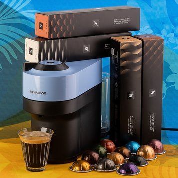 Набор Nespresso Vertuo Pop Summer Pacific Blue: кофемашина + 52 капсулы Vertuo 2621717693 фото