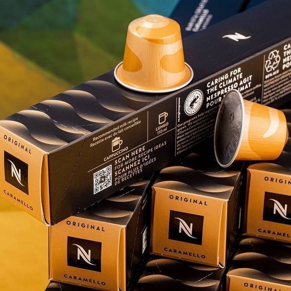 Набір кави в капсулах Nespresso Barista Creations Flavoured Caramello &mdash; 100 капсул, Nespresso Original 2709124064 фото