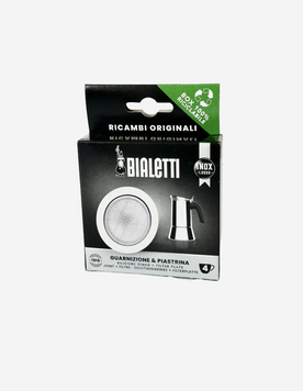 Набор Bialetti уплотнитель + фильтр, размер кофеварки: 4 чашки (0800411) 0800411 фото