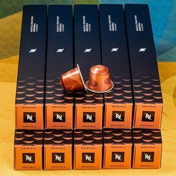 Набор кофе в капсулах Nespresso Barista Creations Nocciola &mdash; 100 капсул, Nespresso Original 2709128123 фото