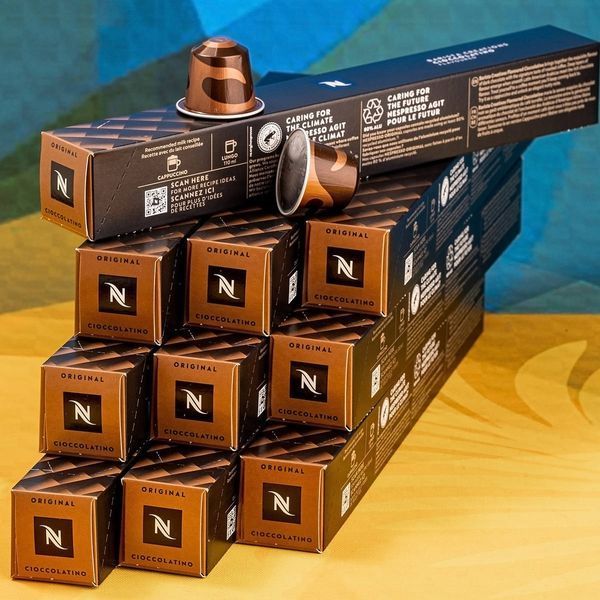 Набір кави в капсулах Nespresso Cioccolatino &mdash; 100 капсул, Nespresso Original 2709138786 фото
