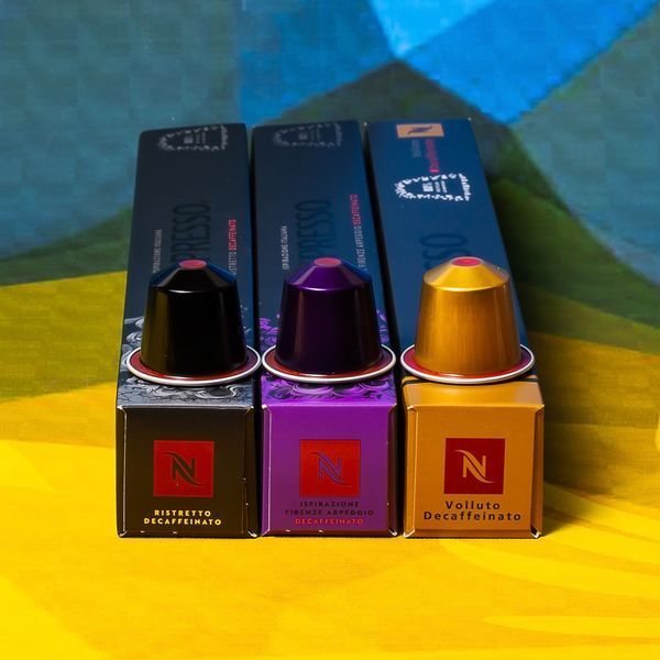 Набор капсул Nespresso Decaffeinato Selection, 3 туба / 30 капсул 1639711211 фото