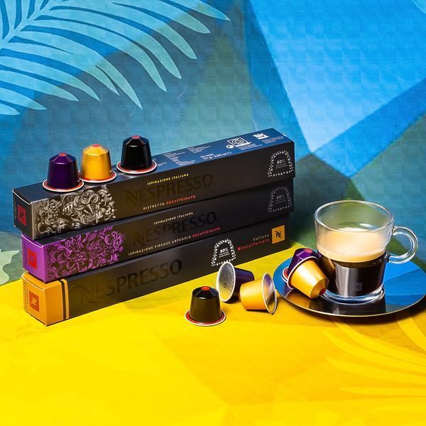 Набор капсул Nespresso Decaffeinato Selection, 3 туба / 30 капсул 1639711211 фото