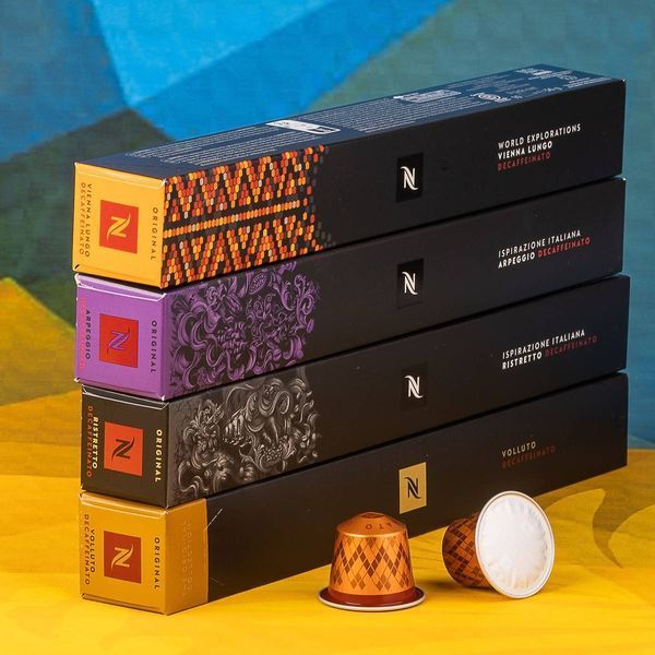 Набір кави Nespresso Original Decaffeinato Selection &mdash; 4 туби, 40 капсул 2605809843 фото