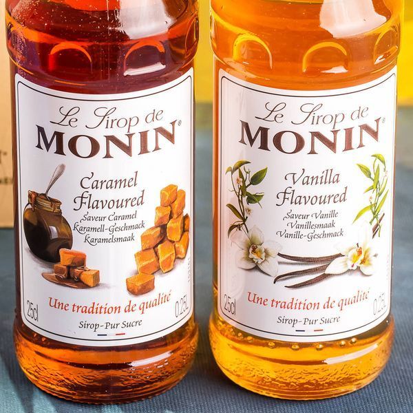 Набор сиропов Монин( MONIN )-Ваниль и Карамель 1439450265 фото