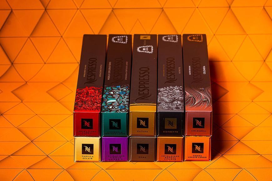 Набір капсул Nespresso Bestseller Original Selection, 10 тубів / 100 капсул 1439017838 фото