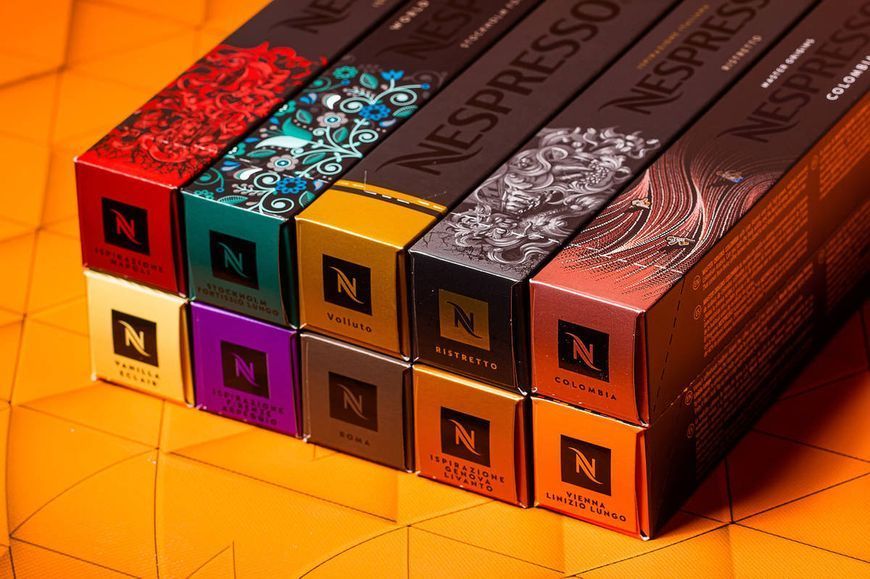Набір капсул Nespresso Bestseller Original Selection, 10 тубів / 100 капсул 1439017838 фото