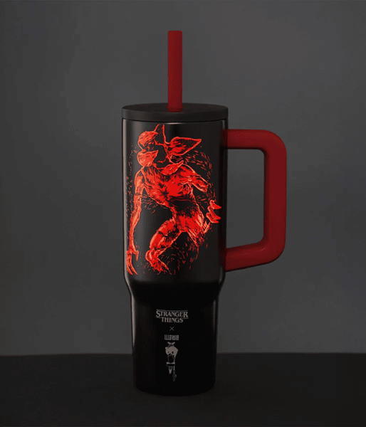 Термокружка Bialetti x Stranger Things с ручкой и трубочкой, 900 мл STRTH01A фото