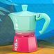 Гейзерная кофеварка Bialetti Moka Express Squid Game, 3 чашки 0005391 фото 5