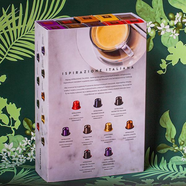 Набор капсул Nespresso Ispirazione Italiana Assortment, 10 тубов / 100 капсул 1432095076 фото