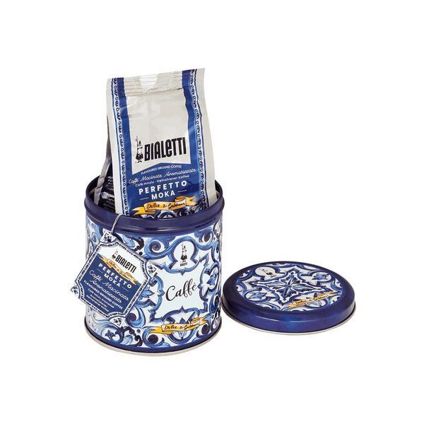 Подарунковий набір Bialetti x Dolce&Gabbana Blu Mediterraneo: Moka 3 + кава 0005414 фото