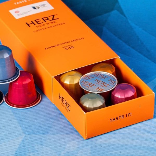 HERZ Taste It! з Європи, 20 тубів / 200 капсул EU-HERZ-TASTEIT-20 фото