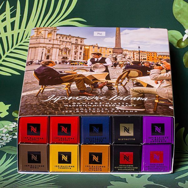 Набор капсул Nespresso Ispirazione Italiana Assortment, 10 тубов / 100 капсул 1432095076 фото