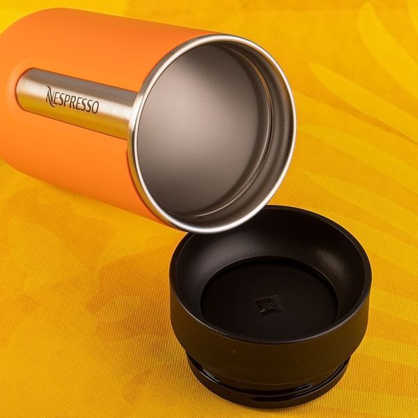 Термокружка Nespresso NOMAD Travel Mug Medium, Mandarin Orange 400 мл 1490660373 фото