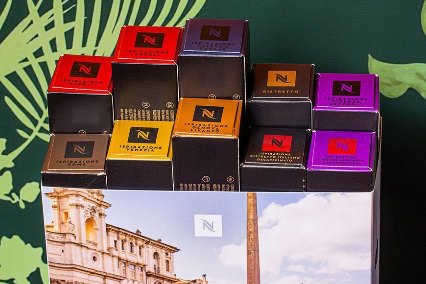 Набір капсул Nespresso Ispirazione Italiana Assortment, 10 тубів / 100 капсул 1432095076 фото