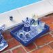 Коллекционный набор Bialetti x Dolce&Gabbana Blu Mediterraneo: Moka 3 + 3 чашки 0005359 фото 5