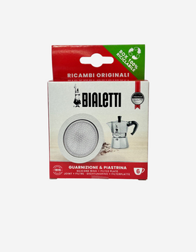 Набір Bialetti ущільнювач + сито (6ч) 0800040 фото