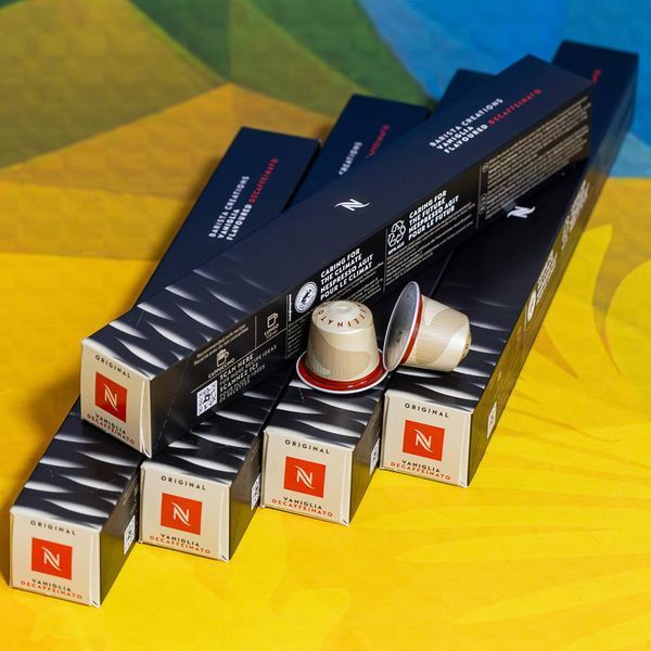 Набор кофе Nespresso Original Vaniglia Decaffeinato &mdash; 5 тубов, 50 капсул 2634657023 фото