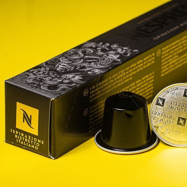 Капсулы Nespresso Ristretto Italiano &mdash; насыщенный и контрастный эспрессо с обжаренными зерновыми нотами, 10 капсул 2944191395 фото