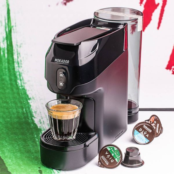 Капсульна кавомашина Mokador Diva D1 Vending Black 2275242479 фото