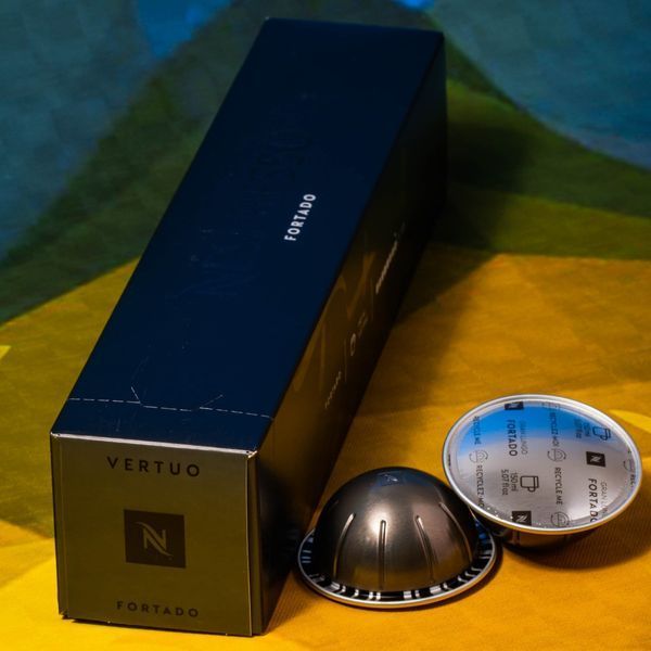 Капсулы Nespresso Vertuo Fortado, 150 мл - 10 капсул 1590396488 фото