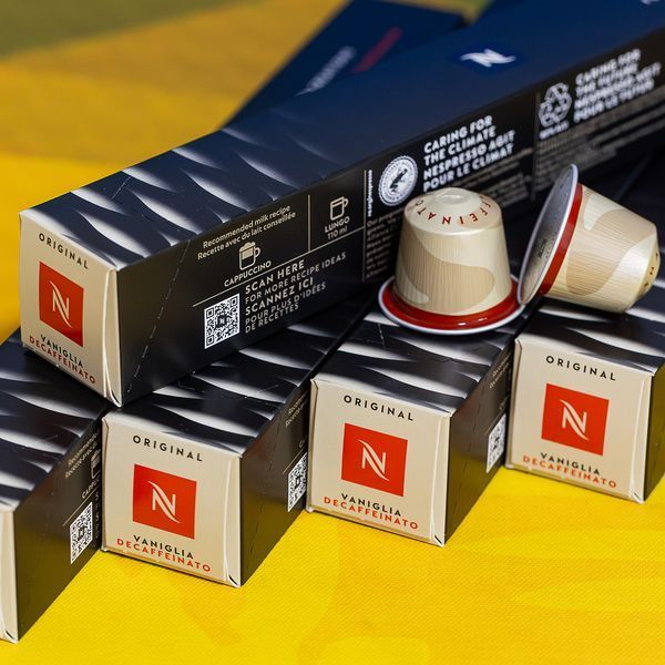 Набір кави Nespresso Original Vaniglia Decaffeinato &mdash; 5 тубів, 50 капсул 2634657023 фото