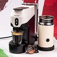 Набор Mokador DIVA D1 Vending White + Aeroccino 3 &mdash; кофемашина и вспениватель молока 2083581990 фото