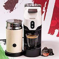 Набор Mokador DIVA D1 Vending White + Aeroccino 3 &mdash; кофемашина и вспениватель молока 2083581990 фото