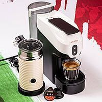 Набор Mokador DIVA D1 Vending White + Aeroccino 3 &mdash; кофемашина и вспениватель молока 2083581990 фото