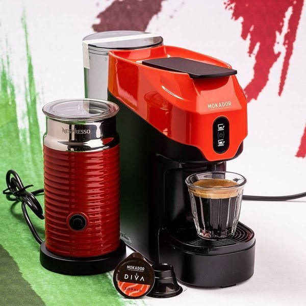 Капсульна кавомашина Mokador Diva D1 Vending Red 2476159402 фото