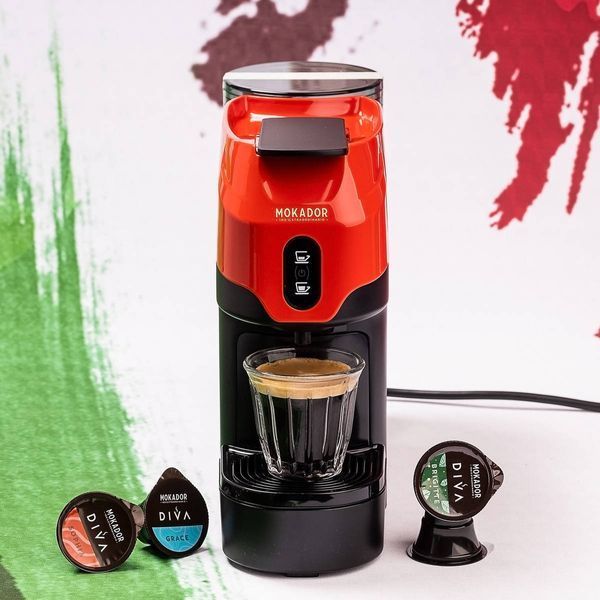 Капсульна кавомашина Mokador Diva D1 Vending Red 2476159402 фото