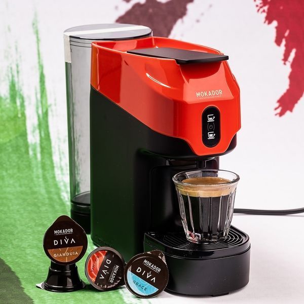Капсульна кавомашина Mokador Diva D1 Vending Red 2476159402 фото