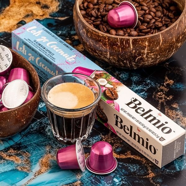 Кофе в капсулах Belmio Let's go Coconutz &mdash; 10 капсул, Nespresso Original 2125084470 фото