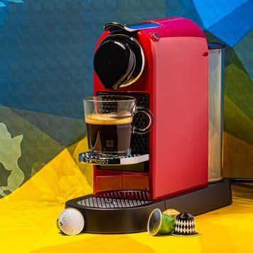 Кавомашина Nespresso CitiZ для капсул Nespresso Cherry Red (червона) 1222395422 фото