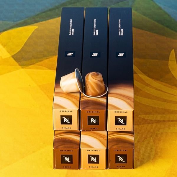 Премиум набор капсульного кофе Nespresso: Scuro & Chiaro (60 капсул) 2858844163 фото