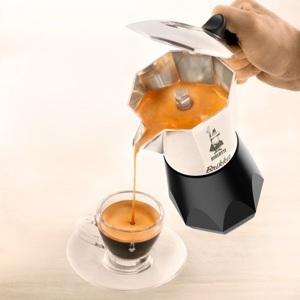 Bialetti Brikka, 2 чашки, для moka з пінкою 0007327 фото