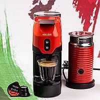 Набір Mokador DIVA D1 Vending Red + Nespresso Aeroccino 3 &mdash; кавомашина та спінювач молока 2083580109 фото