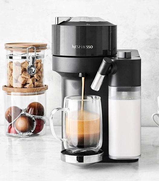 Кофемашина Nespresso Vertuo Lattissima для капсул Vertuo Black + 10 капсул Vertuo 2911923748 фото