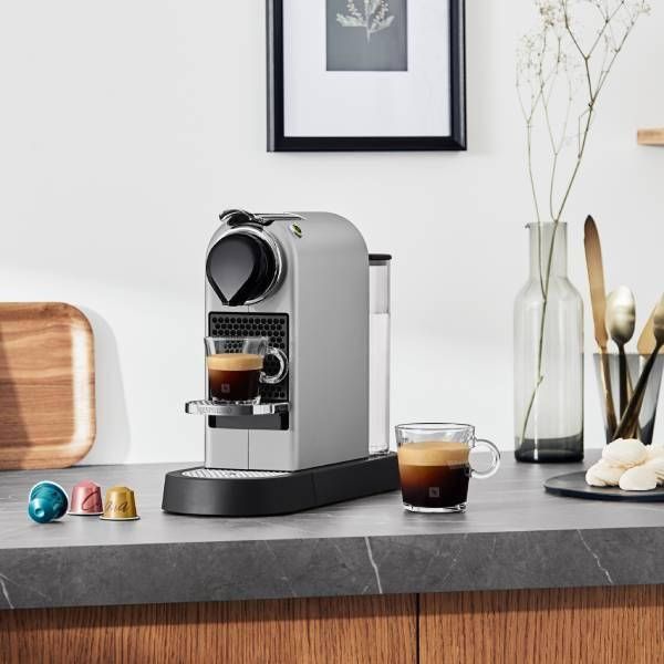 Кавомашина Nespresso CitiZ Silver для капсул Original 1282114628 фото
