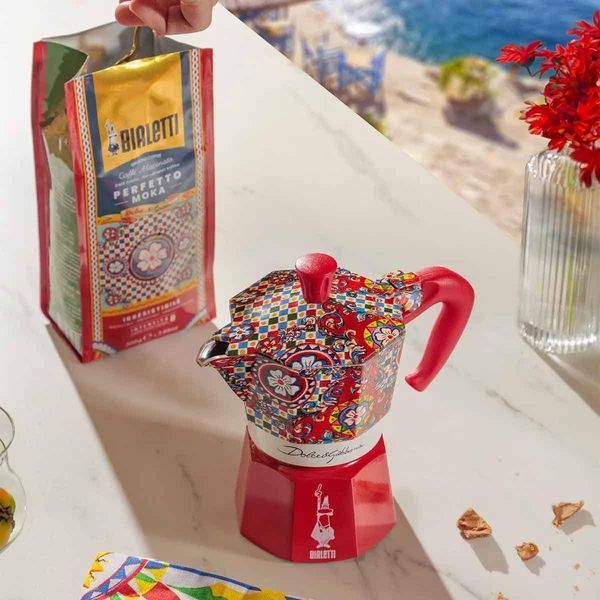 Молотый кофе Bialetti x D&G Perfetto Moka Irresistibile в банке, 200 г 096080404 фото