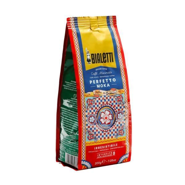 Молотый кофе Bialetti x D&G Perfetto Moka Irresistibile в банке, 200 г 096080404 фото