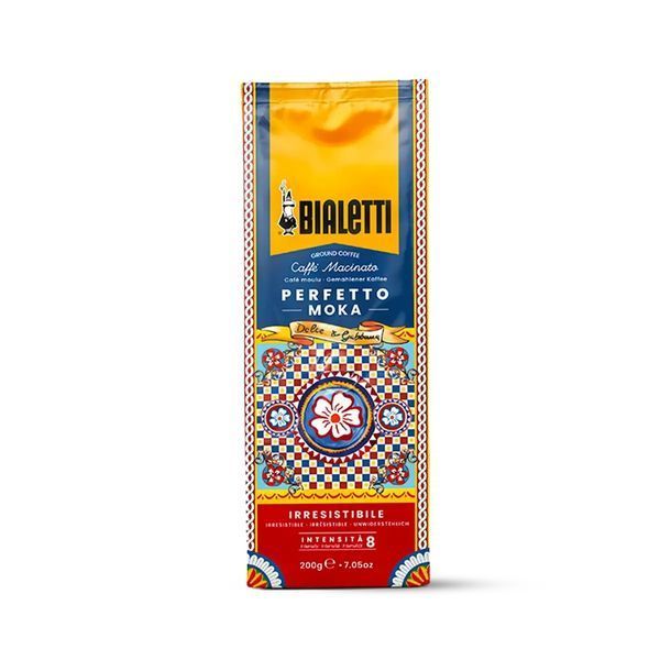 Молотый кофе Bialetti x D&G Perfetto Moka Irresistibile в банке, 200 г 096080404 фото