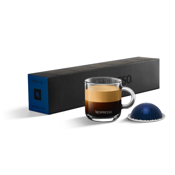 Капсули Nespresso Vertuo капсули Diavolitto (найінтенсивніший), Швейцарія (10шт) 40 мл 1580998845 фото Капсули Nespresso Vertuo капсули Diavolitto (найінтенсивніший), Швейцарія (10шт) 40 мл 1580998845 фото