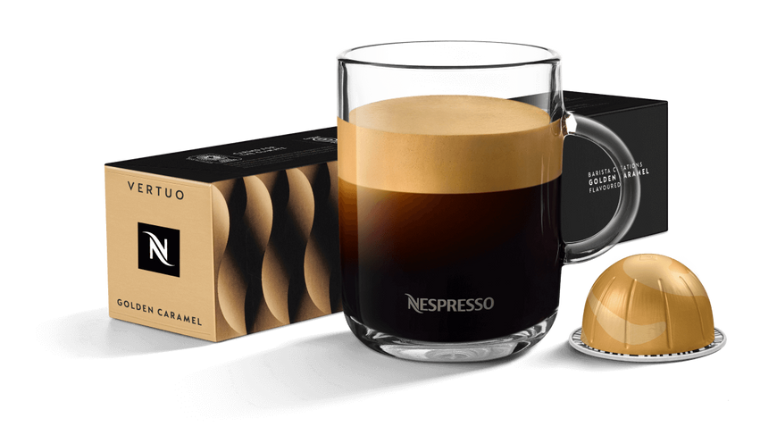 Кофе в капсулах Nespresso Vertuo GOLDEN CARAMEL &mdash; 10 капсул 1806028563 фото