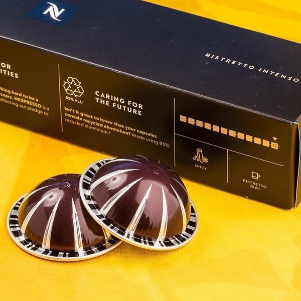 Капсули Nespresso Vertuo Ristretto Intenso, 25 мл - 10 капсул 1977062483 фото