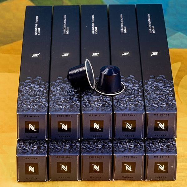 Набір кави в капсулах Nespresso KAZAAR &mdash; 100 капсул, Nespresso Original 2708749405 фото